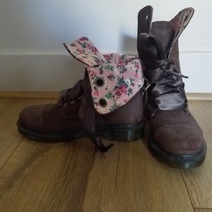 Brown suede 9 hole Dr.Martins